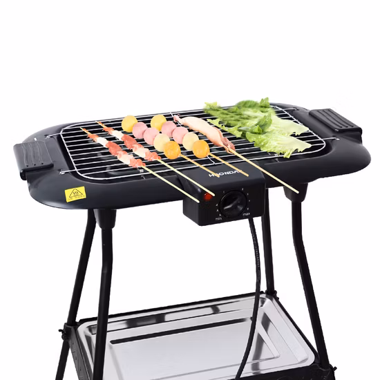 스탠딩 피트가 있는 2000W 전기 바베큐